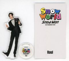 [중고] 아크릴 스탠드 아크릴 패널 라울 아크릴 스탠드 [Snow Man 1st Stadium Live Snow World]