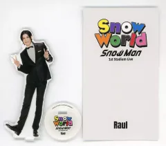 【中古】アクリルスタンド・アクリルパネル ラウール アクリルスタンド 「Snow Man 1st Stadium Live Snow World」