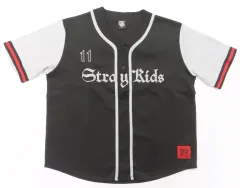 【中古】衣料雑貨 チャンビン ユニフォームシャツ ブラック×グレー 「Stray Kids World Tour ＜ dominATE JAPAN ＞」