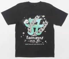 浜崎あゆみ Tシャツ ayu WORLD wide FAMOUS ブラック S - メルカリ