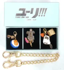 【中古】キーホルダー・マスコット(キャラクター) ユーリ!!! on ICEモデル バッグチャームセット  「ユーリ!!! on ICE×feerique gateau」