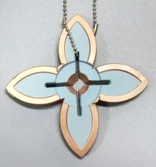 【中古】キーホルダー 胡蝶しのぶ 「3Dファイルシリーズ 鬼滅の刃 日輪刀傘マーカーマスコット 参ノ型」