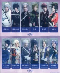 【中古】ブックカバー・しおり(男性) ブックマーカー(クリアしおり) 「Blu-ray/DVD 舞台『刀剣乱舞』悲伝 結いの目の不如帰」 アニメイト購入特典
