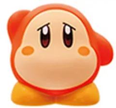 【中古】キーホルダー ワドルディ(こまった) 「星のカービィ ソフビパペットマスコット2」