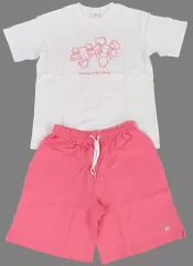 【中古】衣料雑貨 モモ セットアップ MOVELY×マイメロディ ホワイト×ピンク Mサイズ 「TWICE LOVELYS×SANRIO CHARACTERS」