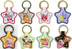【中古】雑貨 全8種セット 「星のカービィ カービィカフェ ポップアップストア おほしさま刺繍キーホルダー」