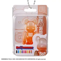 【中古】キーホルダー CLEAR ORANGE 「BE＠RBRICK-ベアブリック- パッケージチャームコレクション Vol.2」