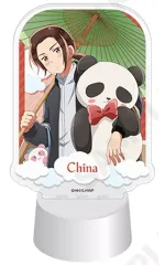 【中古】アクリルスタンド・アクリルパネル 中国 「ヘタリア World★Stars フタのるマスコット」