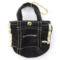 【中古】キーホルダー ブラック 「JILL by JILL STUART ミニフリルトートバッグキーホルダー」