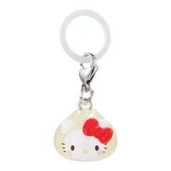 【中古】ストラップ にくまん(ハローキティ) 「サンリオキャラクターズ～なりきりまん～ めじるしアクセサリー」