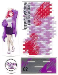 【中古】アクリルスタンド・アクリルパネル 中野二乃 ビッグアクリルジオラマアクリルフィギュア ストリートパーカー ver. 「五等分の花嫁＊」 GiGO限定