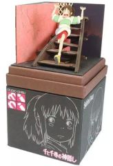 [Used] Plastic Model Kit: Studio Ghibli Mini - Spirited Away - Chihiro Running Up the Stairs - "Miniature Art Kit Studio Ghibli Series" [MP07-118]
