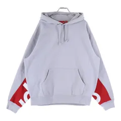SUPREME (シュプリーム) 22SS Cropped Panels Hooded Sweatshirt クロップドパネル プルオーバースウェットパーカー フーディ グレー