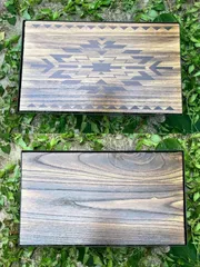 一つ上のキャンプライフを演出する大工職人渾身の力作・オルテガ柄