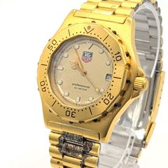 TAG HEUER 934.406 M S/EL Watch quartz Men's Diver's Gold Y2K 00S