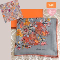 ❤お得なお品❤クリーニング済 ふんわりカシミヤマフラー イエローx