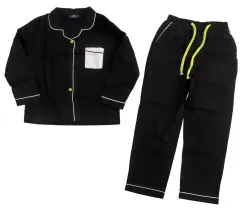 【中古】衣料雑貨 スンミン PAJAMAS(パジャマ) Produced by Seungmin ブラック フリーサイズ 「Stray Kids XMAS POPUP STORE 2024」