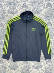 アディダス グリーン蛍光 ジャージ