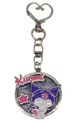 【中古】キーホルダー クロミ 「サンリオキャラクターズ キラキラ透明メタルチャーム」