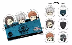 【中古】小物(キャラクター) MAD TRIGGER CREW トイズワークスコレクション にいてんごしすたぁず くりっぷ3個セット 「ヒプノシスマイク -Division Rap Battle-」