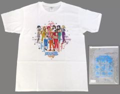 [중고] 의류 Aqours PVC 케이스 T 셔츠 화이트 L 사이즈 [러브라이브! 선샤인!! × THE 3RD PLANET × 리얼 보물 찾기 누마즈 나조토키 보물 찾기]