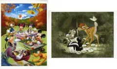 【中古】原画イラストボード 読売新聞 2015年 額絵シリーズ ディズニーキャラクターアートコレクション第10集