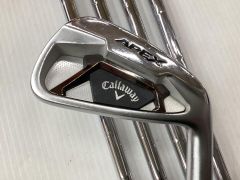 キャロウェイ　APEX 2021　KBS TOUR 90　Sフレックス　アイアンセット　中古【最短即日発送】