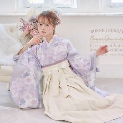 新品袴4点セット 卒業式 小学生 大学生 ピンク スモーキーピンク 88MPK 