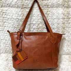 美品】genten ソフィーロ レザー トートバッグ タッセルチャーム 