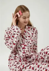 ハローキティ DARKピンク パジャマセット