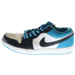 NIKE (ナイキ) Air Jordan 1 SE エアジョーダン1 SE ローカットスニーカー ブラック/ブルー US10.5/28.5cm CK3022-004
