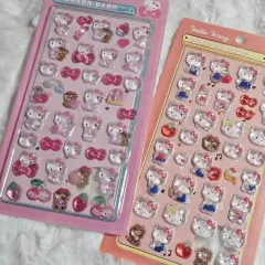 ハローキティ ボンボン 立体 ステッカー