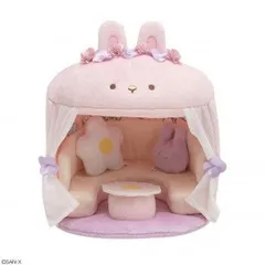 サンエックス San-x すみっコぐらし うさぎ シーンぬいぐるみ うさぎソファ MY99401   縫いぐるみ キャラクター かわいい ふわふわ ドール 子供 キッズ プレゼント 贈り物 おもちゃ 玩具