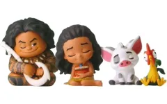 【中古】トレーディングフィギュア 全4種セット 「肩ズンFig. モアナと伝説の海」