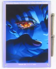 【中古】アクリルスタンド・アクリルパネル 第二弾キービジュアル オーロラアクリルボード 「劇場版 鬼滅の刃 無限城編 第一章 猗窩座再来」 劇場グッズ
