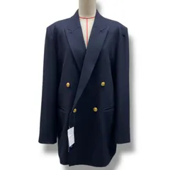 新品 未使用 B.C STOCK ベーセーストック SIMPLICITE サンプリシテ Wブレストピークド4Bジャケット 25-010-700-1080-3-0 紺 ネイビー フリーサイズ レディース 秋 ゴーゴー古着マルイ北千住店 11 No.1300