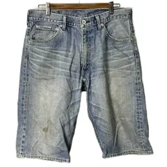 リーバイス Levi's デニムショートパンツ ハーフパンツ 34 青 ライトブルー J36A J30599 メンズ