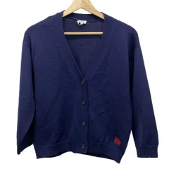 LOEWE(ロエベ) カーディガン サイズL レディース - ダークネイビー 長袖