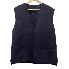 Drawer(ドゥロワー) ベスト サイズ38 M レディース - ダークネイビー