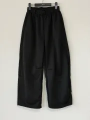 新品 밴딩 ワイドパンツ 裏起毛 厚手