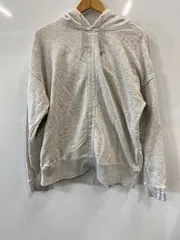 ピ226⚫︎ADIDAS⚫︎アディダス⚫︎パーカー⚫︎バックロゴ刺繍⚫︎レディース⚫︎sizeOT⚫︎グレー