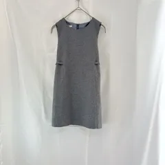 美品 a.v.v MICHEL KLEIN PARIS ミッシェルクラン 女の子 子供用 ワンピース ジャンパースカート 120㎝ グレー リボン ノースリーブ かわいい おしゃれ 発表会 結婚式 セレモニー フォーマル 冠婚葬祭 入学式 入園式 卒園式