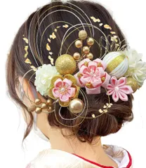 つまみ細工 成人式 七五三 浴衣 髪飾り 人気 和服 ヘアーアクセサリー かんざし 着物 振袖 袴 結納 卒業式 入学式 結婚式 発表会