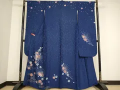 平和屋着物∵女の子　十三参り　子供　祝着　絞り　桜手毬文　金彩　鈴乃屋扱い　逸品　AABD1801ja