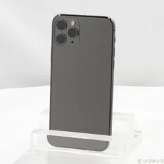 〔中古品〕 iPhone11 Pro 256GB スペースグレイ MWC72J／A SIMフリー【262】