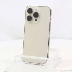 〔中古品〕 iPhone14 Pro 256GB ゴールド NQ173J／A SIMフリー【262】