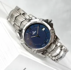 美品 FENDI フェンディ 3500G 腕時計 デイト FF ロゴ 稼働品 FENDI（フェンディ） FENDI 3500L ネイビー文字盤 クォーツ 時計