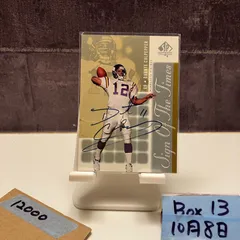2000 Upper Deck Daunte Culpepper 直筆サインカード Minnesota Vikings Sign of the Times カード