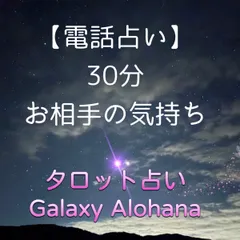 【電話占い】お相手の気持ち　30分間〔通話料無料〕