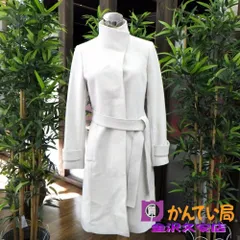 Reflect リフレクト　コート　サイズ13号　LL　アンゴラ　ウール　スタンドカラー　ベルトつき　ロングコート　26-H-88　久安店のサムネイル